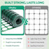 4'x100'/10.7LB Ohuhu Plastic Garden Fence Safety Fence, Reusable Netting Plastic Mesh Fence Roll, Temporary Fencing