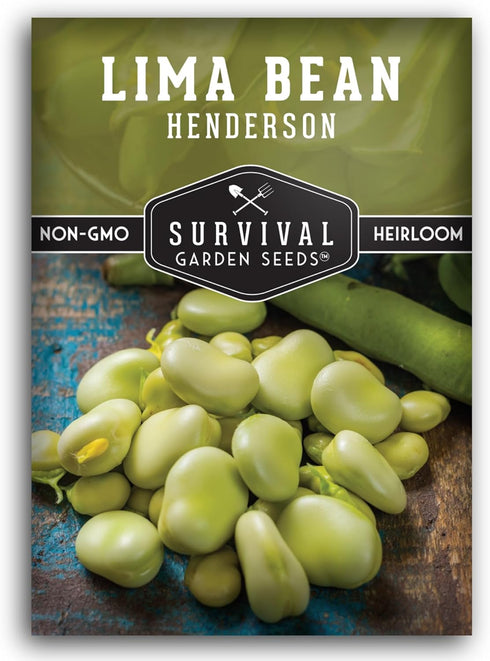 Lima Bean Seeds for Planting Henderson Butter Bean Seeds for Gardens &