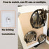 Set of 4 Self Adhesive Pan Pot Lid Holders, Cabinet Door/Wall Mount Storage Organizer for Lids Up to 11 Inches.