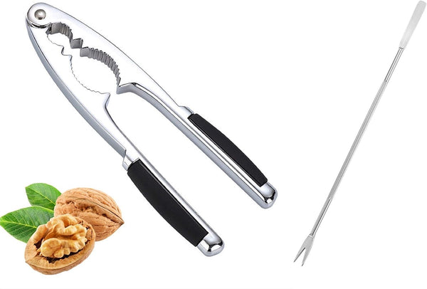 MxTong Nutcrackers Walnut Pecan Nut Cracker Heavy Duty Shell Cracker Seafood Walnut Opener