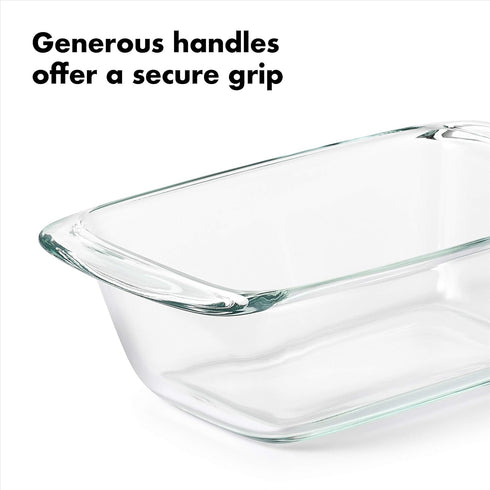 OXO Good Grips Borosilicate Glass Loaf Pan with Lid - Durable & Versatile