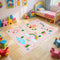 ABREEZE Kids Rug Play Mat Ultra Soft Rugs for Kids Room, 3.3'x5'