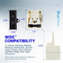 BlueStars New Upgraded W10613606 Refrigerator Compressor Start Relay and Capacitor - Compatible with Whirlpool &