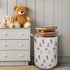 HKTZM Western Rodeo Bow Cowgirl Laundry Basket, Toybox for Girls Room, Western Laundry Basket Hamper Waterproof