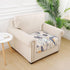 hyha Printed Couch Cushion Covers, Washable Floral Sofa Covers for Outdoor Furniture with Elastic Bottom
