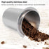 Coffee Dosing Cup, 51mm Stainless Steel Mug for Coffee Machine Handle, Coffee Powder Feeder for Milk Tea Shops, Homes,