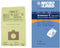 9 Vacuum Cleaner Bags for Panasonic C-5 C5 C Q, Sears Kenmore 5055 50557 50558