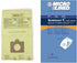 9 Vacuum Cleaner Bags for Panasonic C-5 C5 C Q, Sears Kenmore 5055 50557 50558