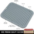Smithcraft Silicone Trivets for Hot Dishes, Pots and Pans, Hot Pads for Kitchen Counter, Silicone Pot Holders Mats, Heat Resistant Mat for Quartz Countertops, Multi Use Silicone Trivet Mat Set 2 Teal by Smithcraft