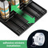 Mystozer 7.4" Wx10.43 Dx8.26 3 2 Pull Out Spice Rack Organizer for Cabinet, Slide Out Spice Racks, Easy to Install