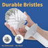 2 Pack Set BOOMJOY Toilet Bowl Brush and Holder, Toilet Brush and Holder with Dense Bristles for Bathroom Deep