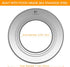 Steamer Ring Stainless Steel Adapter for 8 to 11inch Bamboo Steamer Baskets, Stainless Steel Ring Only