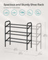 3 20 Closet, SONGMICS Expandable Shoe Rack, Tier Shoe Rack Shelf, Adjustable Shoe Organizer Storage for Pairs of Shoes