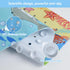 21x21 inch OTraki Baby Bath Mat for Tub Non Slip Cartoon Kids Bathtub Mat Ocean Pattern Kids Shower Mat Anti Slip