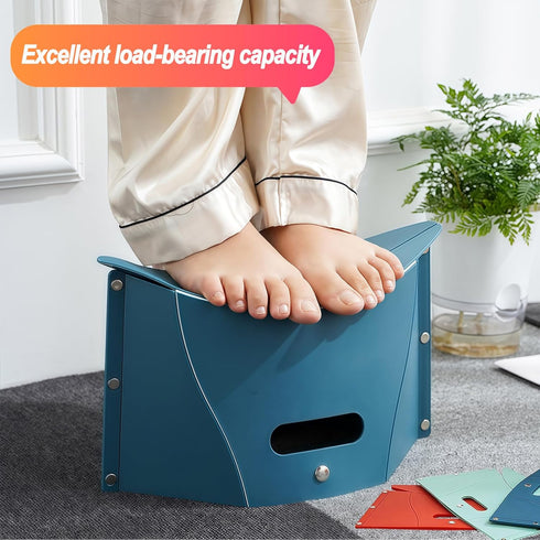 Foldable Stool Portable Chair Lightweight Collapsible Camping Hiking Stools,Small Folding Travel Chairs for Fishing