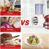 Updated Slicer/Shredder Attachments for KitchenAid Stand Mixers, Cheese Grater Attachment with 4 Blades