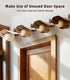 Closet Bedroom,4 Pack,Bronze Cowboy Hat Rack Wall Mount,Cowboy Hat Holder for Wall,Western Home Decor,Hat Organizer