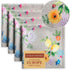 Maison d' Hermine Cloth Napkins Set of 4, 100% Cotton, Reusable Square Napkins for Dinner, Party, Wedding (Jardin D'Ete