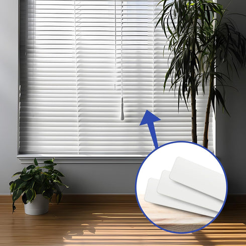 20 Pcs Blind Repair Tabs - Horizontal Blinds Replacement Slats, Mini Blind Slat Repair Kit for Horizontal Blinds
