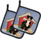 Caroline's Treasures Dog House Collection Appenzeller Sennenhund Pot Holders, Heat Resistant, 7 1/2 x 7 1/2