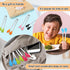 Shindel Small Tongs, 5.1 Inch Mini Tongs for Kids, Cute Kitchen Gadgets for Serving Snacks, Candy, Appetizers