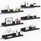 upsimples Floating Shelves for Wall, Wall Shelves for Decor Storage Set of