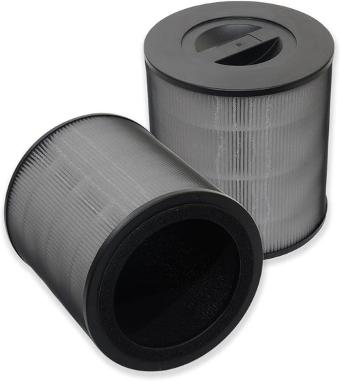 PUREBURG KF170 Replacement Filter for Kenmore 850e series PM1005 Air Purifier, 2-Pack H13 HEPA Activated Carbon