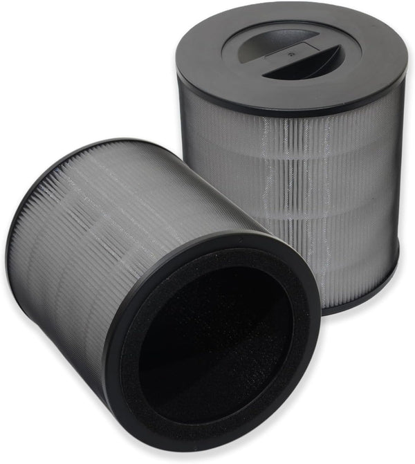 PUREBURG KF170 Replacement Filter for Kenmore 850e series PM1005 Air Purifier, 2-Pack H13 HEPA Activated Carbon