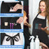 4 34 Inch Noverlife Hair Stylist Apron with Pockets, Hair Resistant Long Hairdresser Aprons w/Adjustable Strap