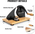 Commercial vanerepok Manual Bread Slicer for Homemade Sourdough Bread Versatile Hand Crank Bread Slicer for Sourdough