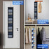 Legging Organizer for Closet, 20 Pockets Hanging Storage for Behind Door, Wardrobe, Clothes Storage (Black)
