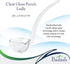 Badash 6" Small Glass Gravy Ladle, Artisan Quality Mouth-Blown Lead-Free Crystal, Clear Serving Utensil