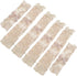 6pcs Refrigerator Handle Gloves, Lace Gloves Door Handle Covers for Appliances, Kitchen Appliance Cover, Beige Fabric