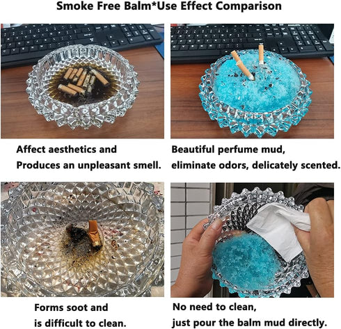 Magic Ashtray Sand, Smokeless Ashtrays for Cigarettes, Odor Eliminator, Outdoor Ash Tray Sand