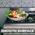 Hemoton Honeycomb Pot, Stainless Steel Paella Pan, Mini Korean Noodle Pot, Stir Fry Pans for Outdoor Cooking