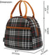 FlowFly Insulated Lunch Cooler Bag, Tote Bag Organizer for Women/Men