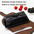 MKYHBOO Countertop, Ceramic Butter Dish With Lid for Covered Butter Holder With Lid, Black Butter Container, Butter