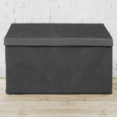 Niche Cubo Foldable Fabric Storage Trunk with Label Holder - Grey
