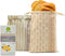 NETIX VERA 2 Pack Reusable Beeswax Sourdough Bread Bags for Homemade Bread, XL Natural