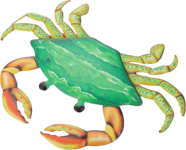 Homoyoyo Wall Decor - Indoor/Outdoor Metal Crab Wall Art Hanging