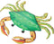 Homoyoyo Wall Decor - Indoor/Outdoor Metal Crab Wall Art Hanging
