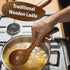 Wooden Ladle. Long Handle Ladle Utensils for Soup.for Kitchen Cookware, Cooking Ladle Spoon 10 inch Serving Spoon