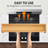 33" Over the Stove Spice Rack, Wide Bamboo Shelf Rack Organizer for Stove Top