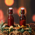 24 Favors(3.3 oz,Amber) Tessco Pcs Mini Swing Top Glass Bottles with Stoppers Small Flip Top Bottles with Airtight Lids
