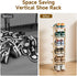 9 Closet, Vertical Shoe Rack Tier, Narrow Free Standing Shoe Organizer for Entryway & Bedroom, Tall Plastic Narrow Shoe