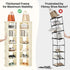 8 Closet Kitstorack Vertical Shoe Rack: Tiers Stackable Shoe Rack for DIY Free Standing Shoe Organizer Small Shoe Shelf