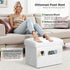 300 lbs, 17x13x13IN Storage Ottoman Cube, Small Ottoman with Storage with Thicker Furry Padded Seat. Folding Soft Fur