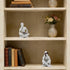 Set 2 Bookshelf Decor Pulp Reading Thinker Sculpture, Abstract Art Statue Ornaments, of Modern Aesthetic Figurine Home