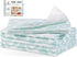 Cooyes Absorbent Refrigerator Liners, Non Slip Fridge Bin Liners, Washable Shelf Liner for Glass Shelves, 6 Pack