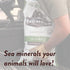 10 25 LB Redmond Fine Natural Livestock Mineral Salt Bag
